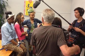 Taping for Anita